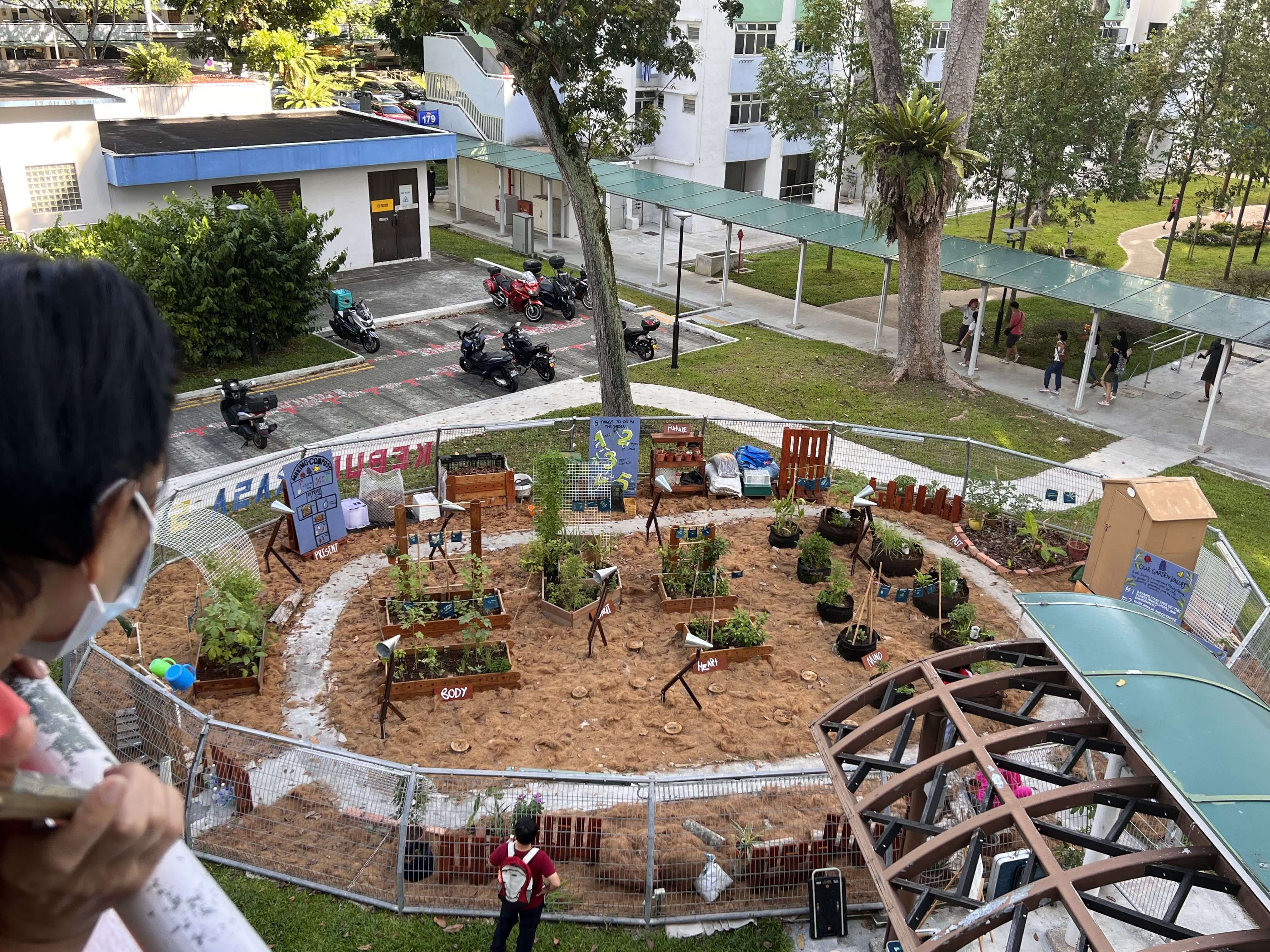 urban permaculture food garden