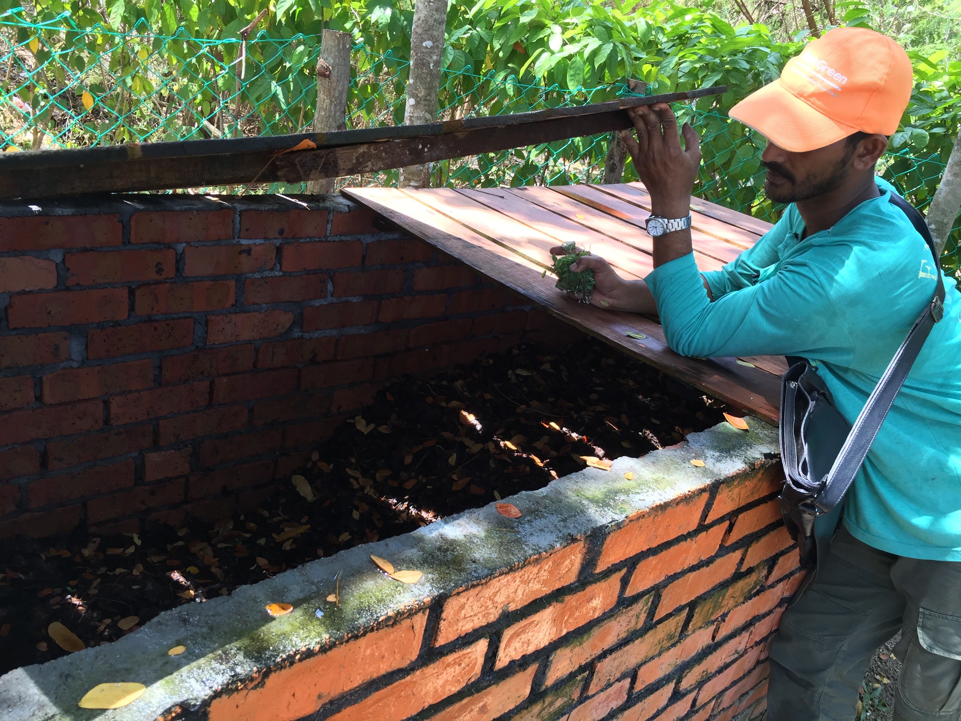 Landscape composting