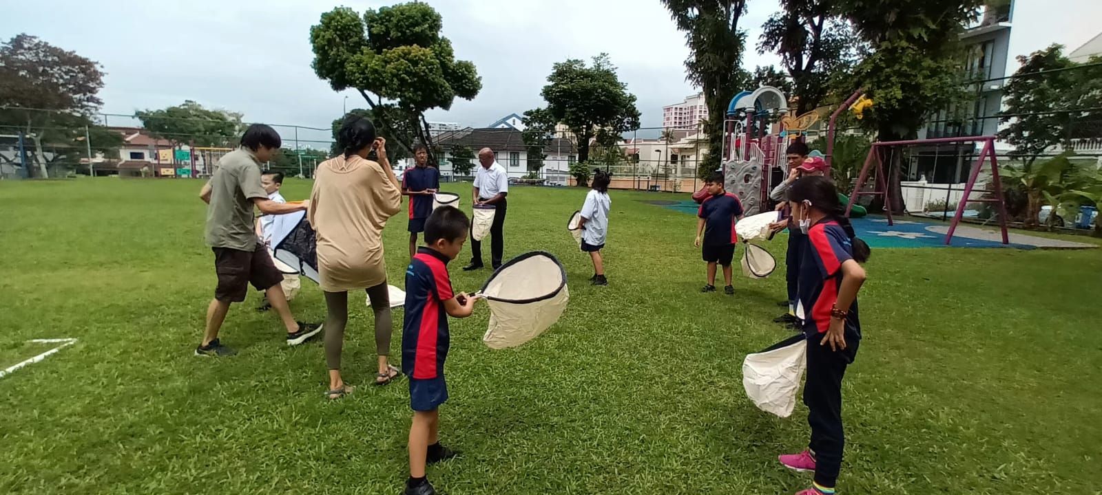 learning about bugs and catching some